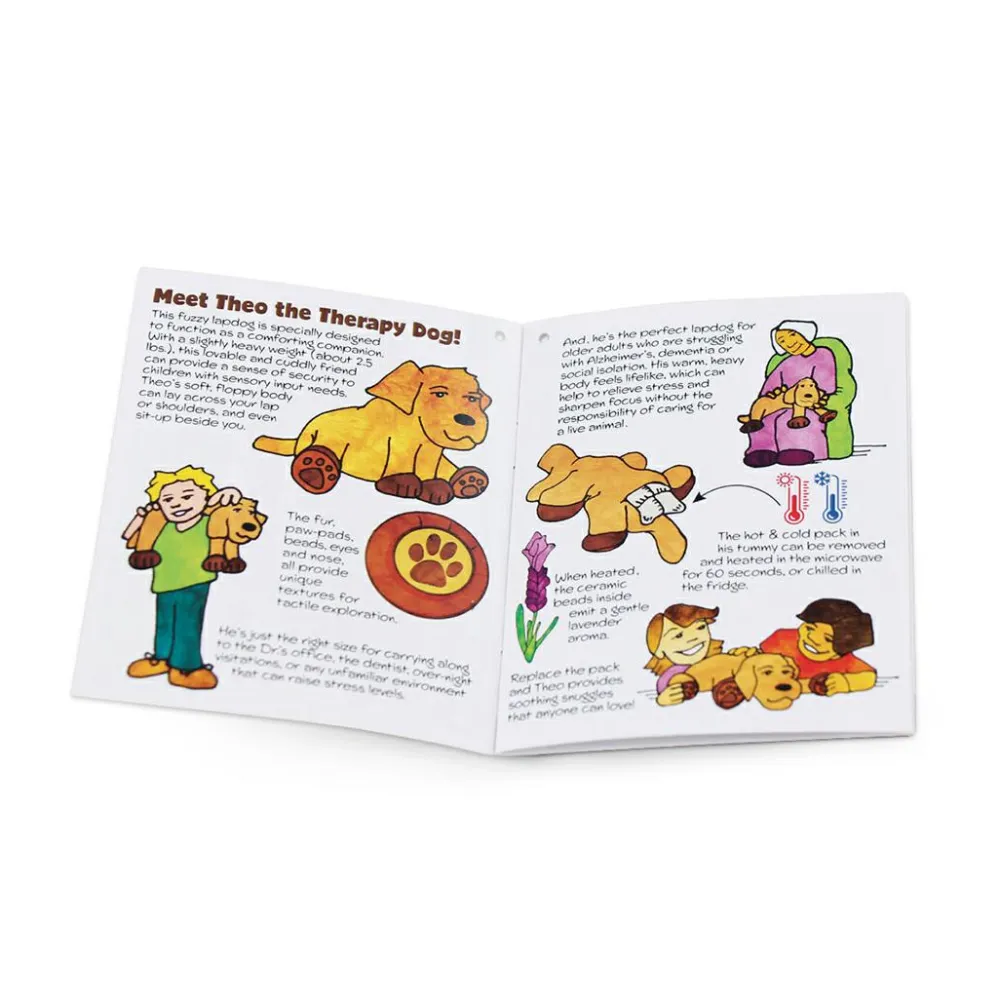 New Terapi hund m. kulde/varme - 1,1 kg