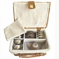 Sale Egmont Toys Tesæt i fletkurv - Stadsmusikanterne fra Bremen