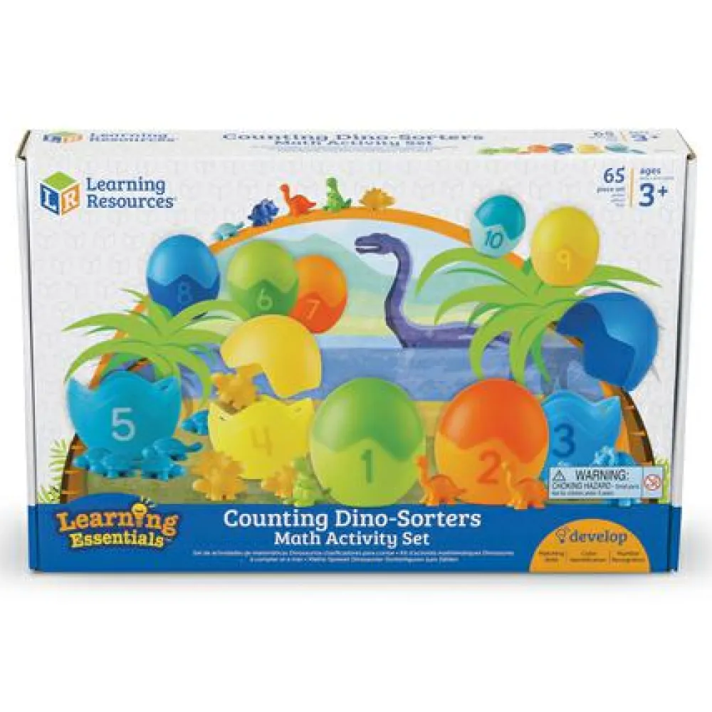 Outlet Learning Resources Tæl & Sorter - Dinoæg 1-10