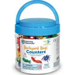 Hot Learning Resources Tæl & Sorter - Insekter, 72 dele