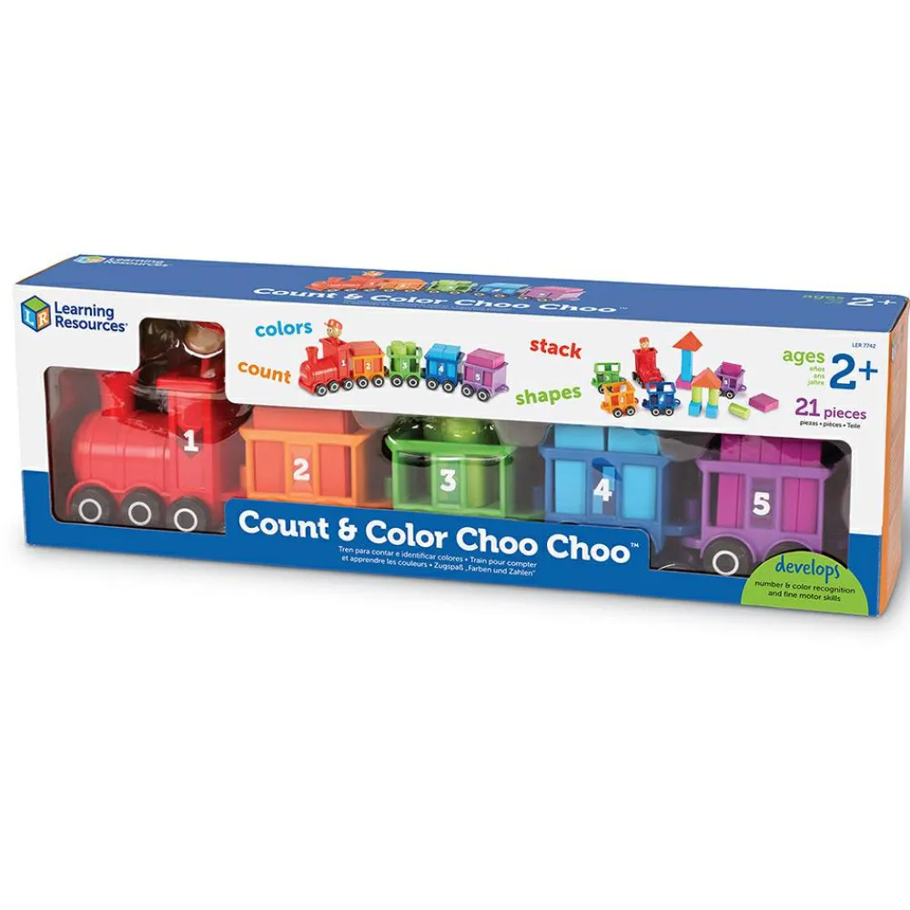 New Learning Resources Tæl & Sorter - Toget Choo Choo
