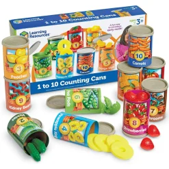 Best Learning Resources Tælle og sorteringssæt - Dåser