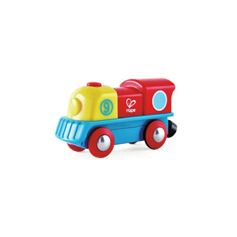 Outlet Hape Tog tilbehør - Det modige lille lokomotiv