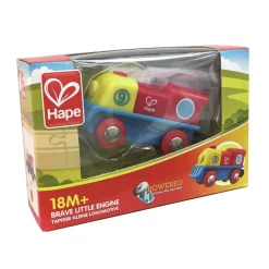 Outlet Hape Tog tilbehør - Det modige lille lokomotiv