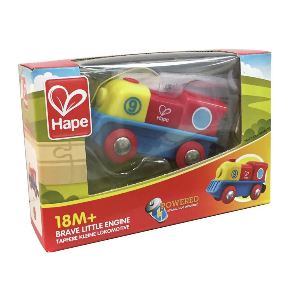Outlet Hape Tog tilbehør - Det modige lille lokomotiv