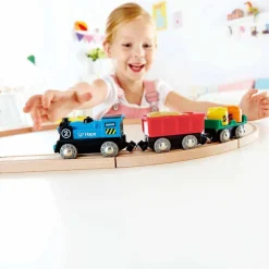 Sale Hape Tog tilbehør - Godstog, 3 dele