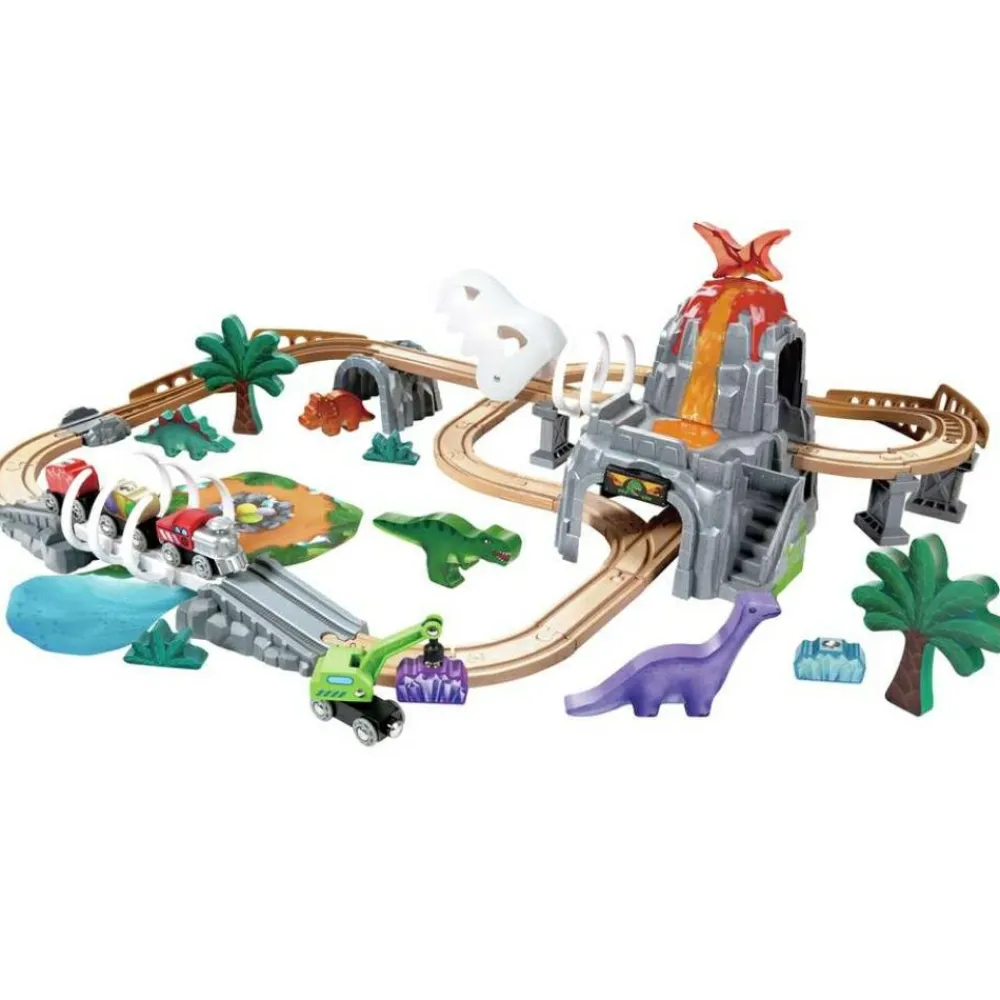 New Hape Togbane - Dinosaureventyr, 61 dele