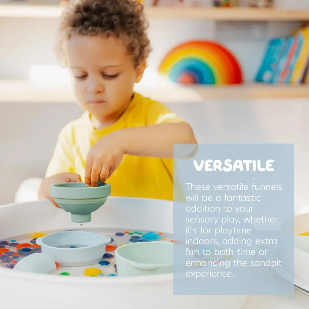 Sale Inspire My Play Tragt til sanseleg - Koral, 3 stk