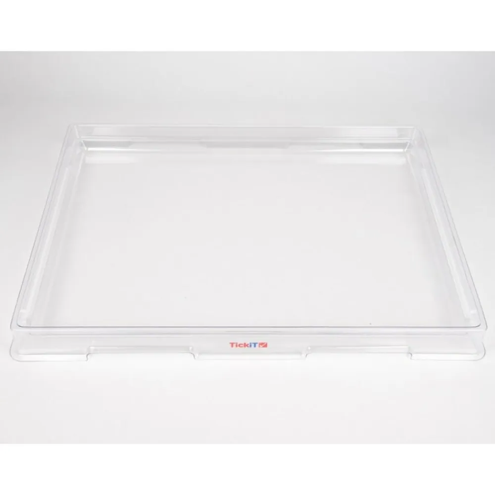 Clearance tickit® Transparent bakke til lyspanel A2