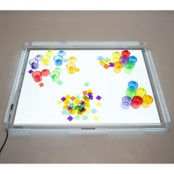 Clearance tickit® Transparent bakke til lyspanel A2