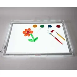 Clearance tickit® Transparent bakke til lyspanel A2