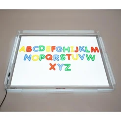 Clearance tickit® Transparent bakke til lyspanel A2