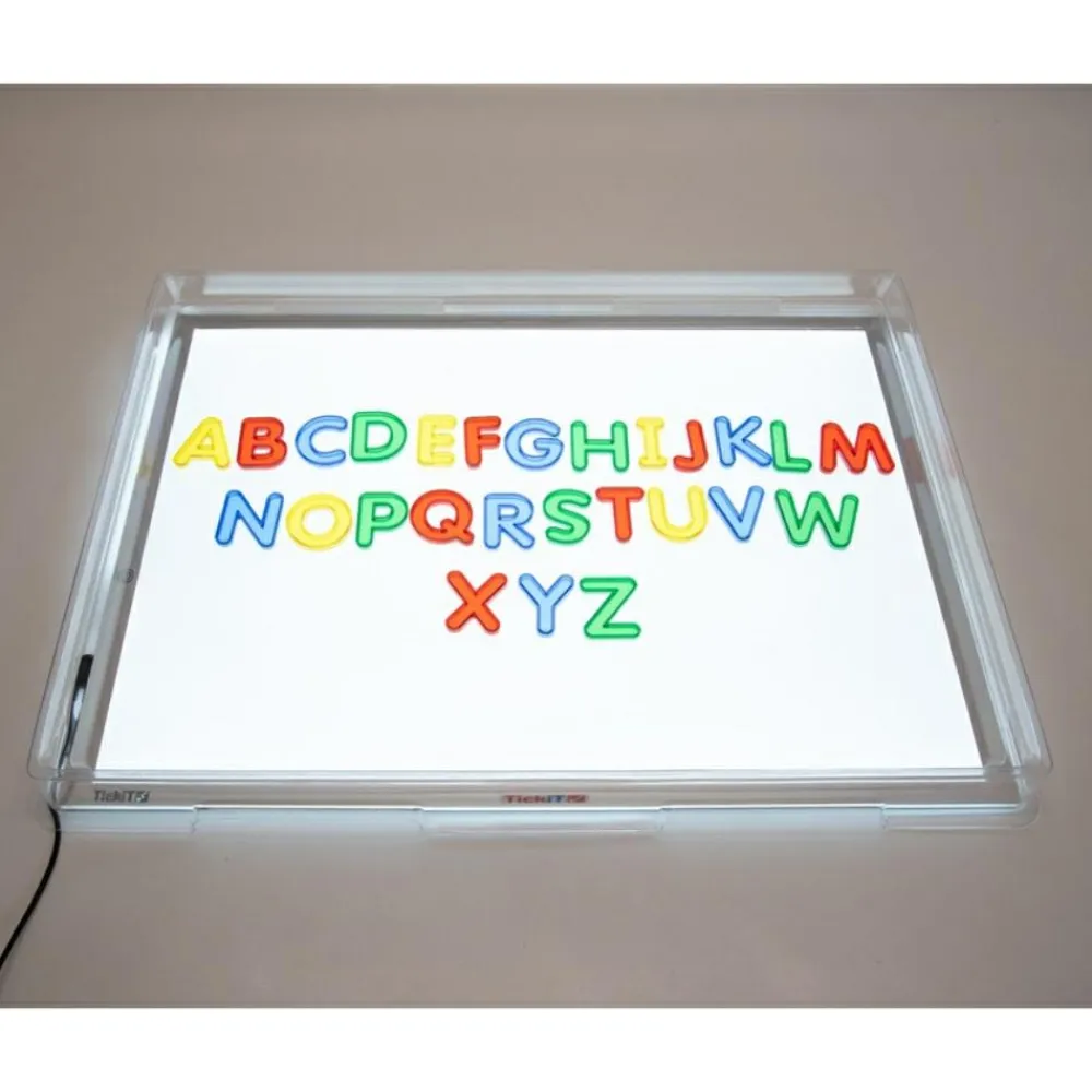 Clearance tickit® Transparent bakke til lyspanel A2