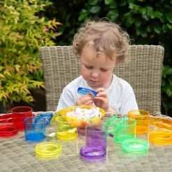 Clearance tickit® Transparente insektglas, 6 stk