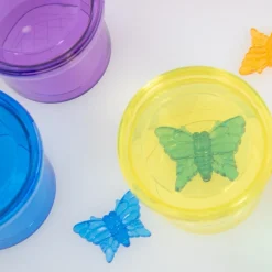 Clearance tickit® Transparente insektglas, 6 stk