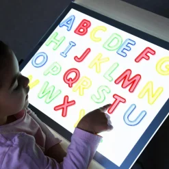 tickit® Transparente store bogstaver A-Z, 26 stk