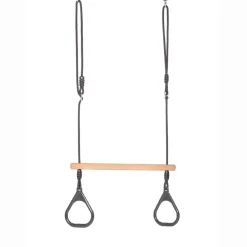 Discount DICE Trapezgynge m. ringe - Antracit (sort reb)