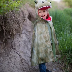 Sale Great Pretenders T-Rex kappe m. klør - Grøn, str. 4-6 år