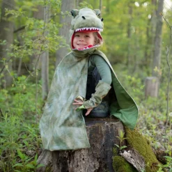 Sale Great Pretenders T-Rex kappe m. klør - Grøn, str. 4-6 år