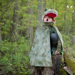 Sale Great Pretenders T-Rex kappe m. klør - Grøn, str. 4-6 år