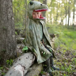 Sale Great Pretenders T-Rex kappe m. klør - Grøn, str. 4-6 år