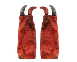 Clearance Great Pretenders T-Rex kappe med klør - Rød, str. 4-6 år