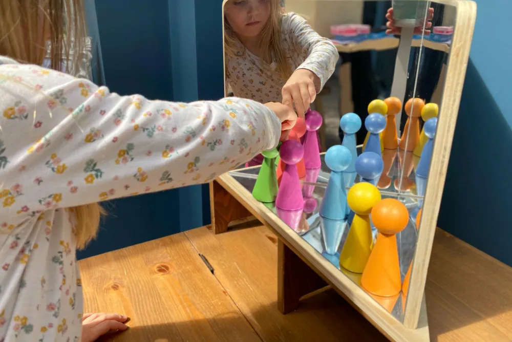 Discount tickit® Træfigurer - Regnbue, 7 stk