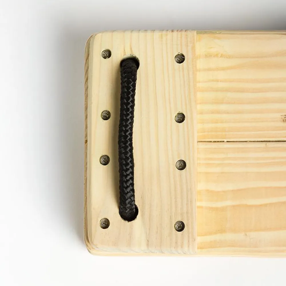 Best DICE Trægynge 44 x 17,5 cm (sort reb)