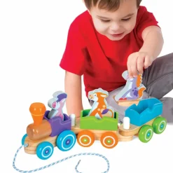 Hot Melissa & Doug Trækkelegetøj - Bondegårdstoget