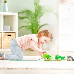 Hot Hape Trækkelegetøj - Familien Frø