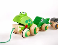 Hot Hape Trækkelegetøj - Familien Frø