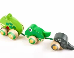 Hot Hape Trækkelegetøj - Familien Frø