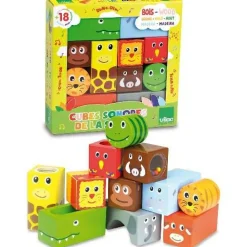 Vilac Træklodser m. lyd - Jungledyr