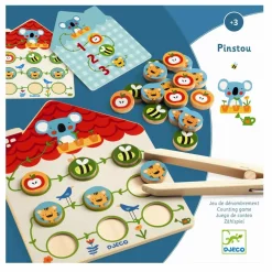 Discount Djeco Trælærespil - Pinstou