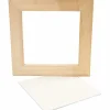 Sale Creativ Company Træramme m. malerplade (20,8 x 20,8 cm)