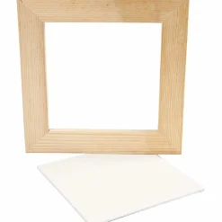 Sale Creativ Company Træramme m. malerplade (20,8 x 20,8 cm)