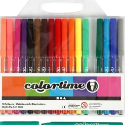 Best Creativ Company Tusser - Basisfarver, 18 stk