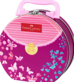 New Faber-Castell Tusser - Connector i kuffert-håndtaske, 33 stk