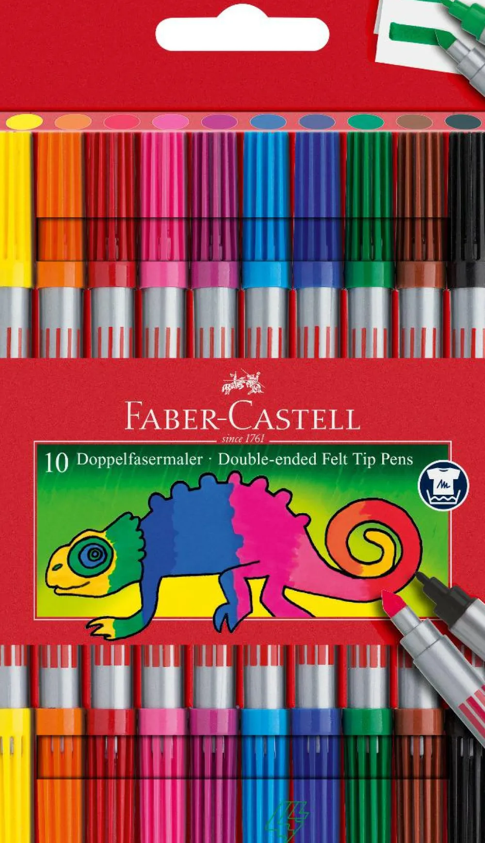 Outlet Faber-Castell Tusser dobbelt 10 stk.