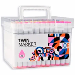 Sale Twin Markers (vandbaserede), 108 stk