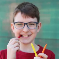 Outlet Tyggepinde m. tekstur, 3 stk (tre hårdheder)