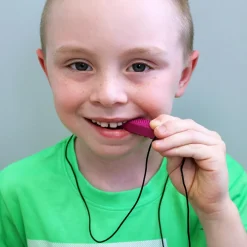 Discount Tyggesmykke, Brik m. tekstur - Hård