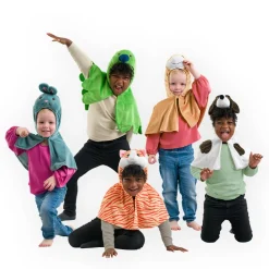 Clearance Pretend to Bee Udklædningskapper - Kæledyr, 5 stk