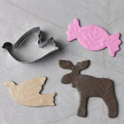 Hot Creativ Company Udstiksforme - Julemotiver, 4 stk