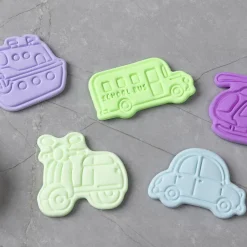 Best Creativ Company Udstiksforme m. prægning - Transport, 6 stk