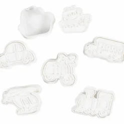 Best Creativ Company Udstiksforme m. prægning - Transport, 6 stk