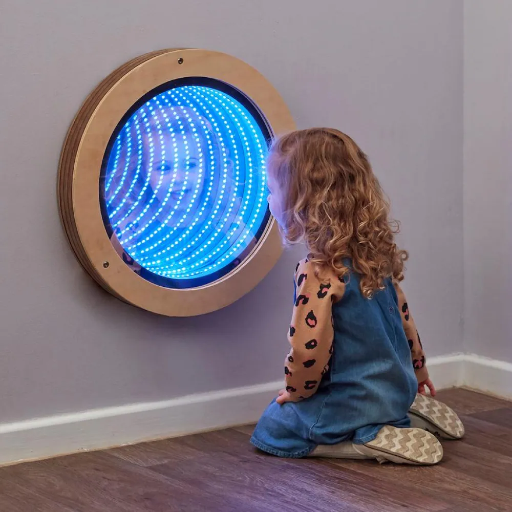 Uendelighedstunnel m. lys - Ø50 cm