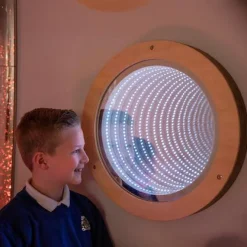 Uendelighedstunnel m. lys - Ø50 cm