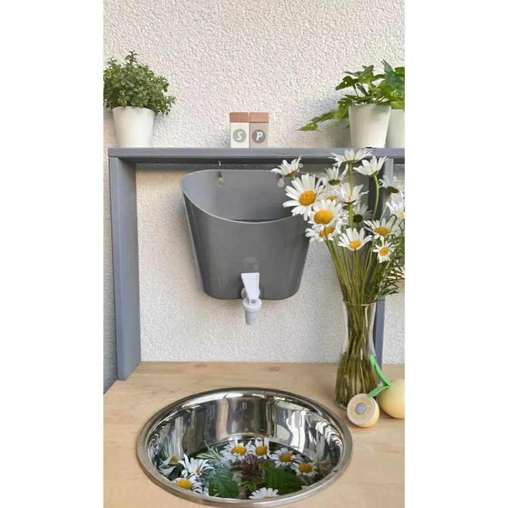 Hot MUDDY BUDDY® Vandbeholder til mudderkøkken - Grå