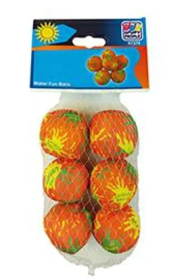 New Vandbombebolde  Ø4 cm - 6 stk